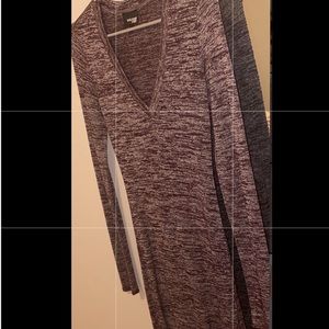 Wilfred Free Purple Midi Long Sleeve Dress 💜